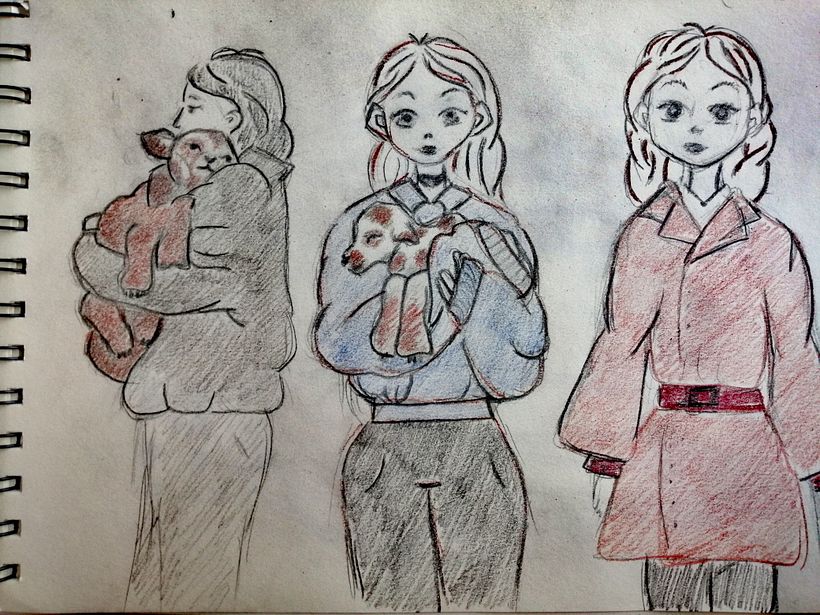 My project for course: Drawing Appealing Characters with Personality / My Cozy Drawings 3
