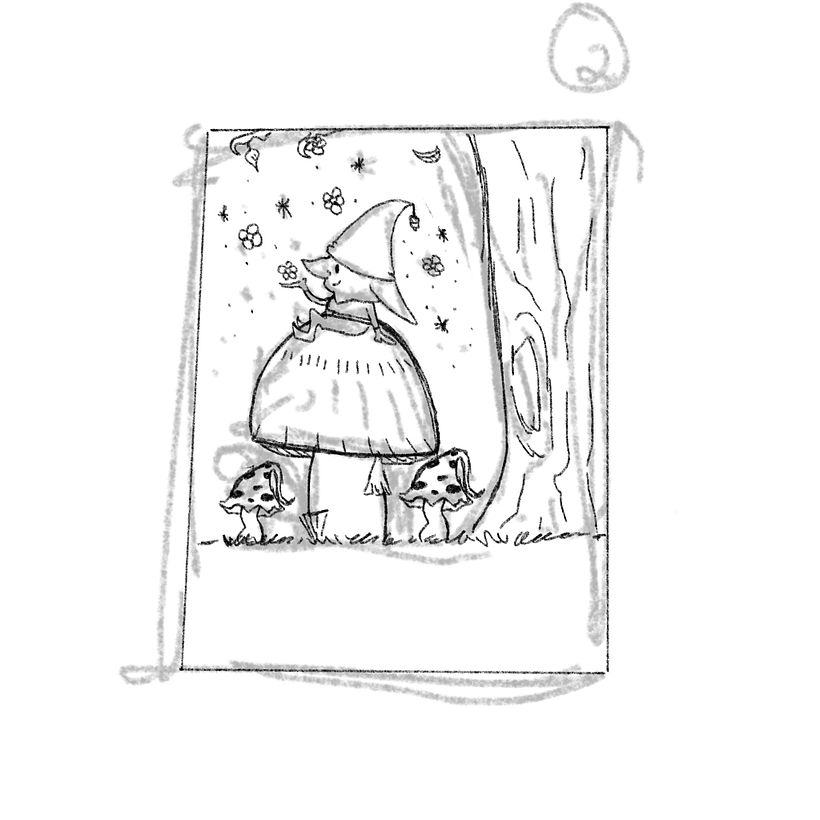 Meu projeto do curso: Ilustração de florestas fantásticas com Procreate e Photoshop 4