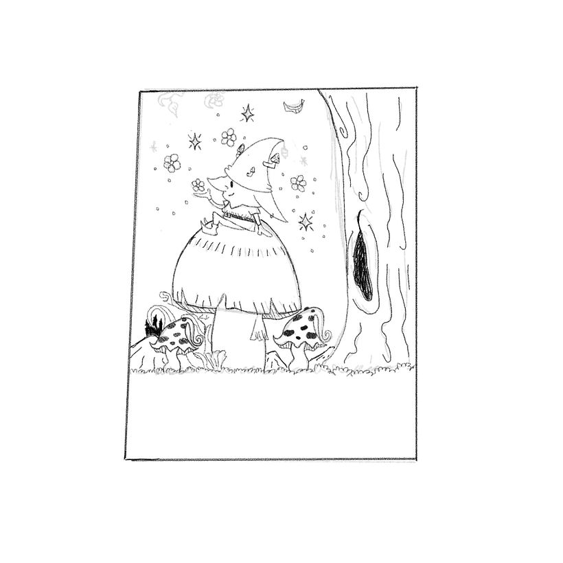 Meu projeto do curso: Ilustração de florestas fantásticas com Procreate e Photoshop 6