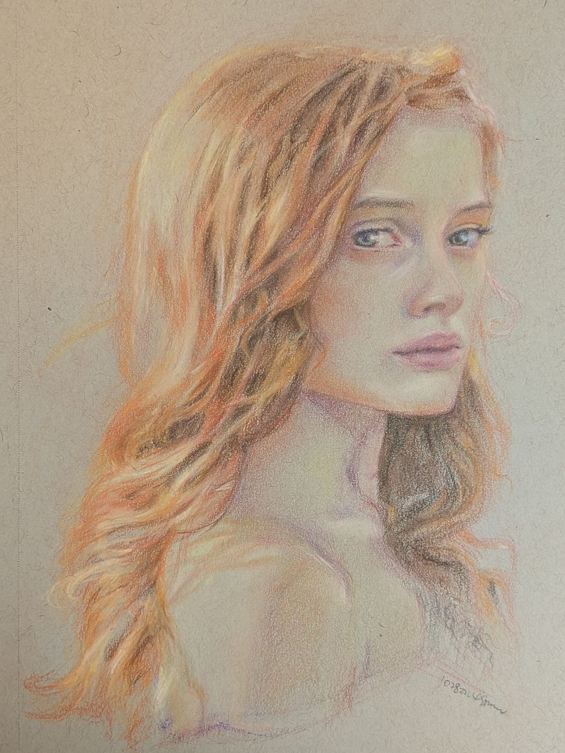 My project for course: Illustration with Pastel and Coloured Pencils 12