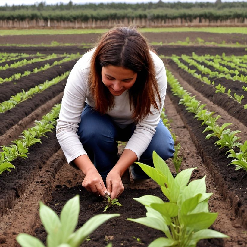 El Proceso de Cultivo de Plantas Medicinales, ilustración 2