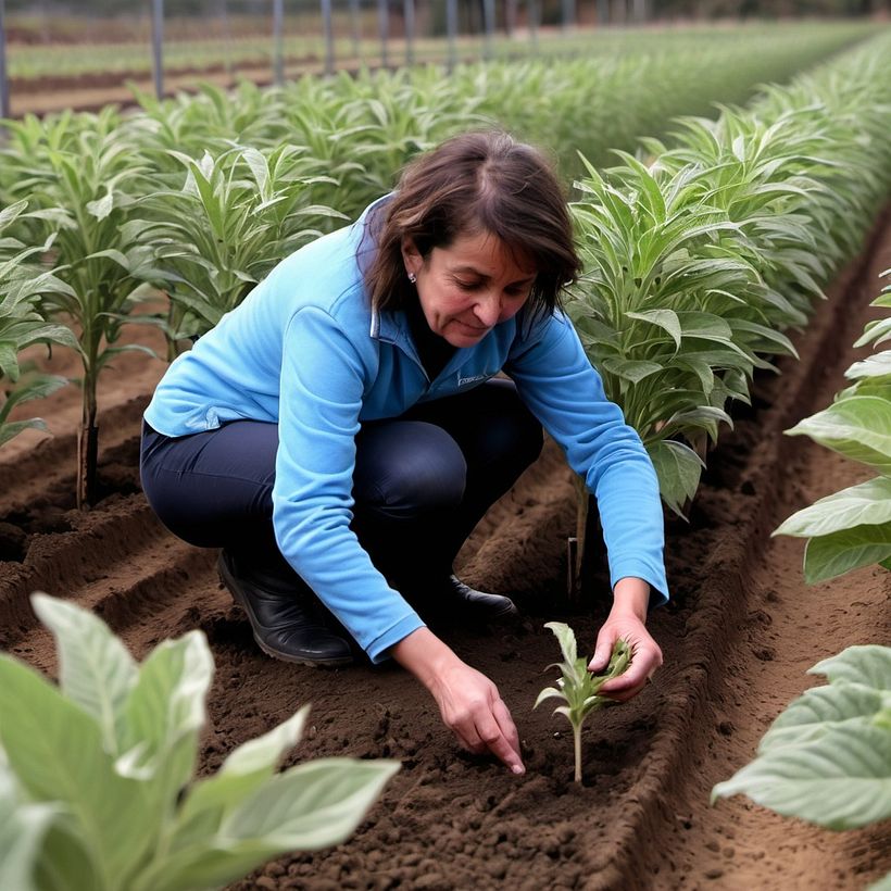 El Proceso de Cultivo de Plantas Medicinales, ilustración 3