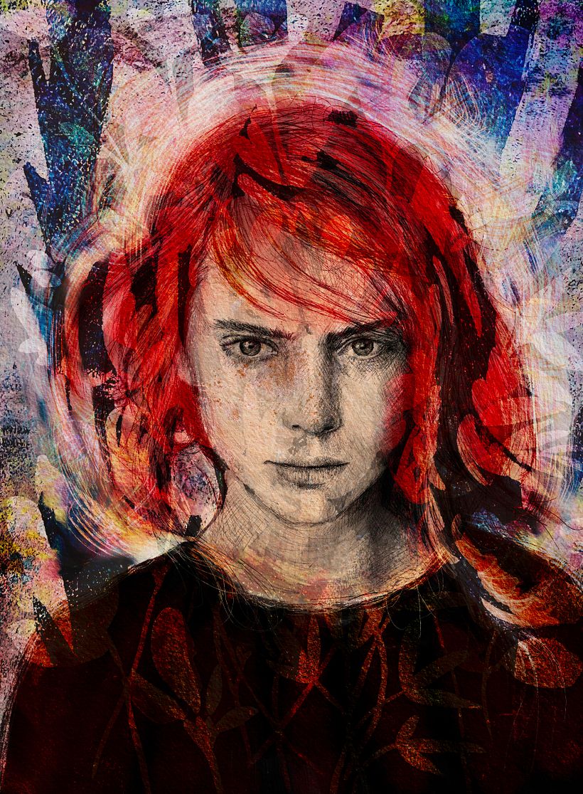 My project for course: Illustrated Portraits with Procreate 2