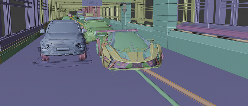 Car Tunnel Chase 3
