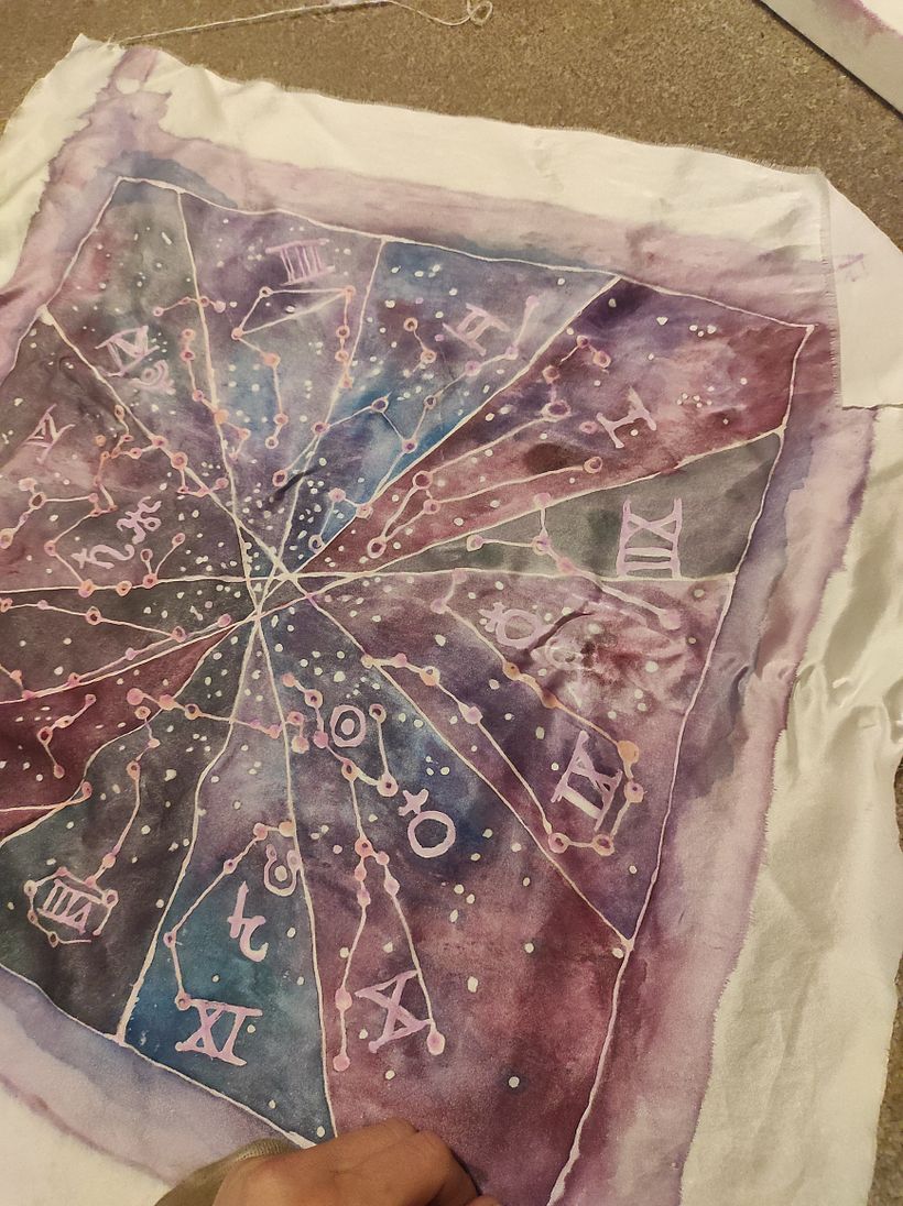 My project for course: Introduction to Silk Painting: Create Unique Pieces 1