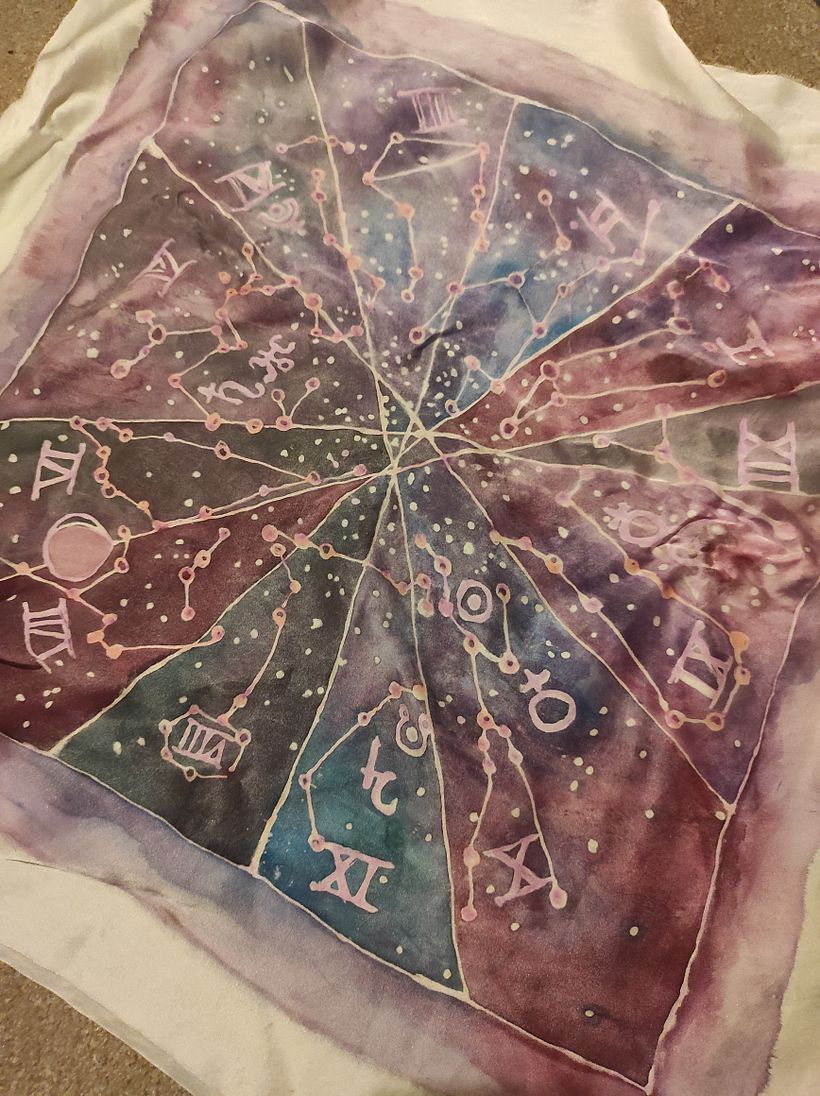 My project for course: Introduction to Silk Painting: Create Unique Pieces 3