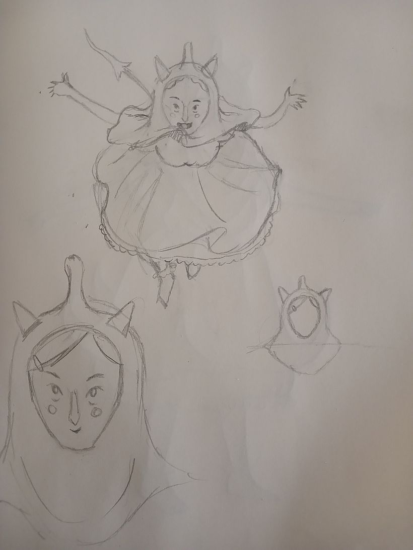 Exploraciones del personaje.