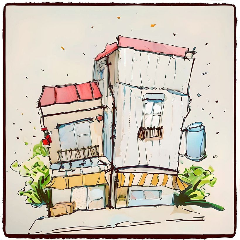 My project for course: Expressive Architectural Sketching with Colored Markers 1