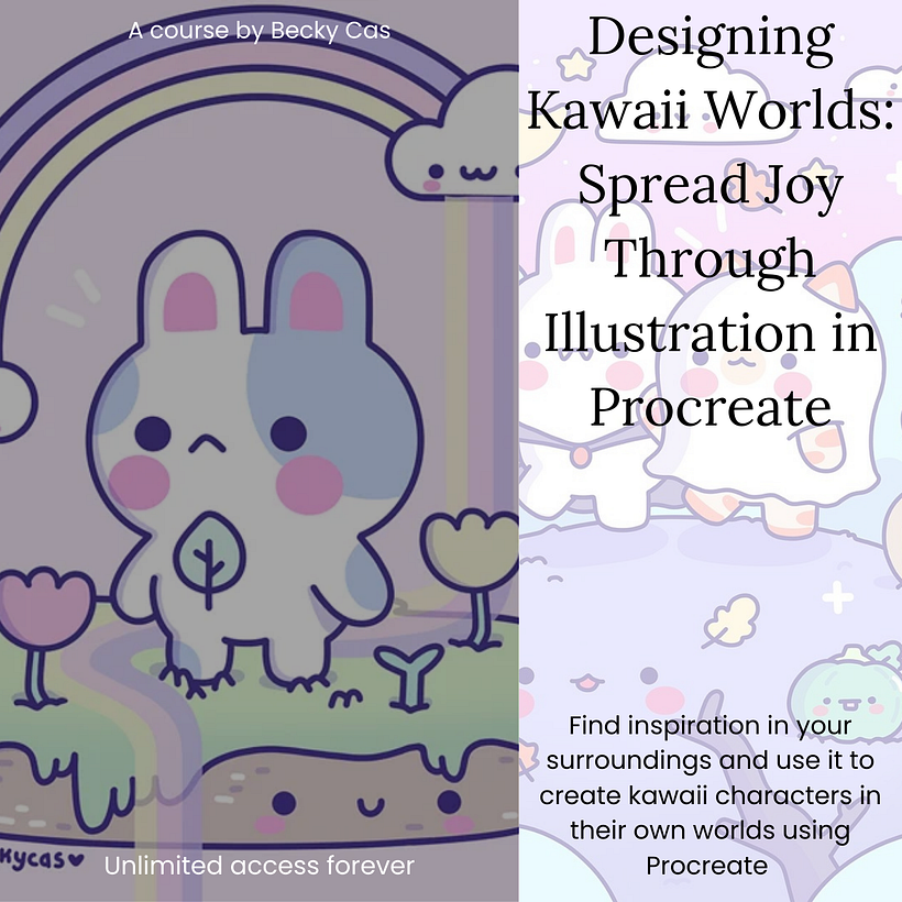 5. Designing Kawaii Worlds Spread Joy Through Illustration | A course by Becky Cas