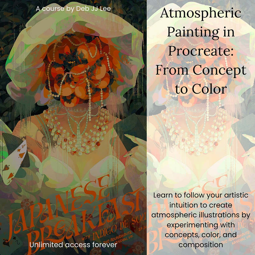 8. Atmospheric Painting in Procreate From Concept to Color A course by Deb JJ Lee