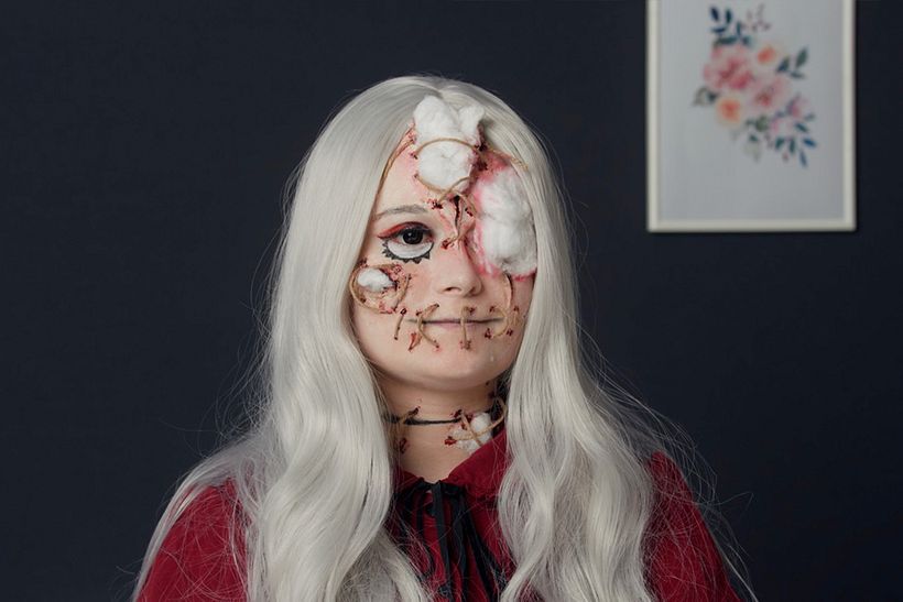 My project for course: 3D Prosthetic Makeup: Realism in Fantasy 1