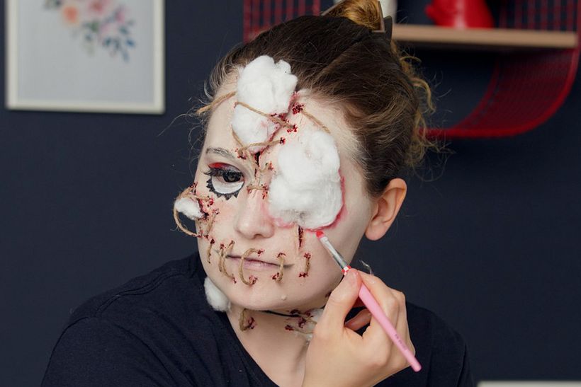 My project for course: 3D Prosthetic Makeup: Realism in Fantasy 4