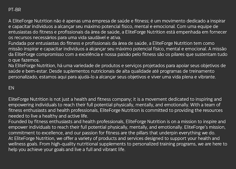 EliteForge Nutrition. 2