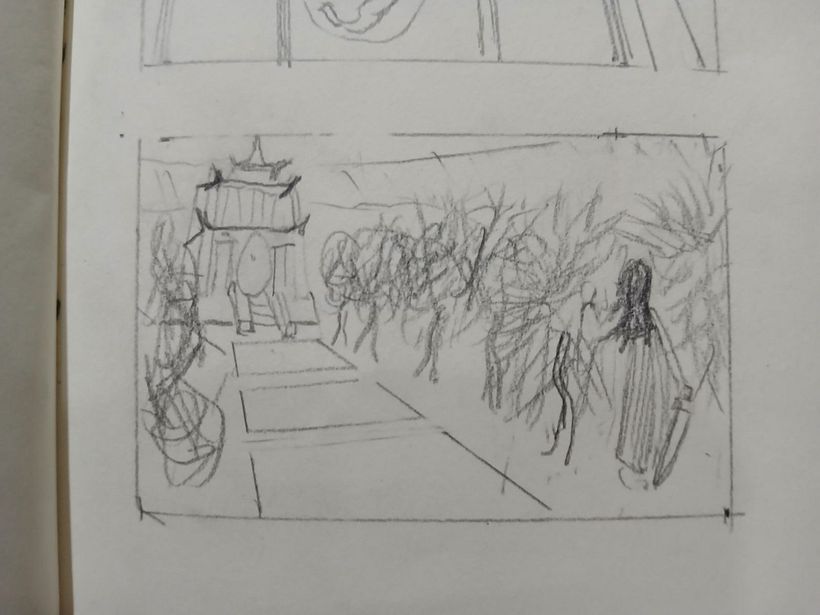 My project was to turning a Cantonese poem we wrote last year into a comic. 9