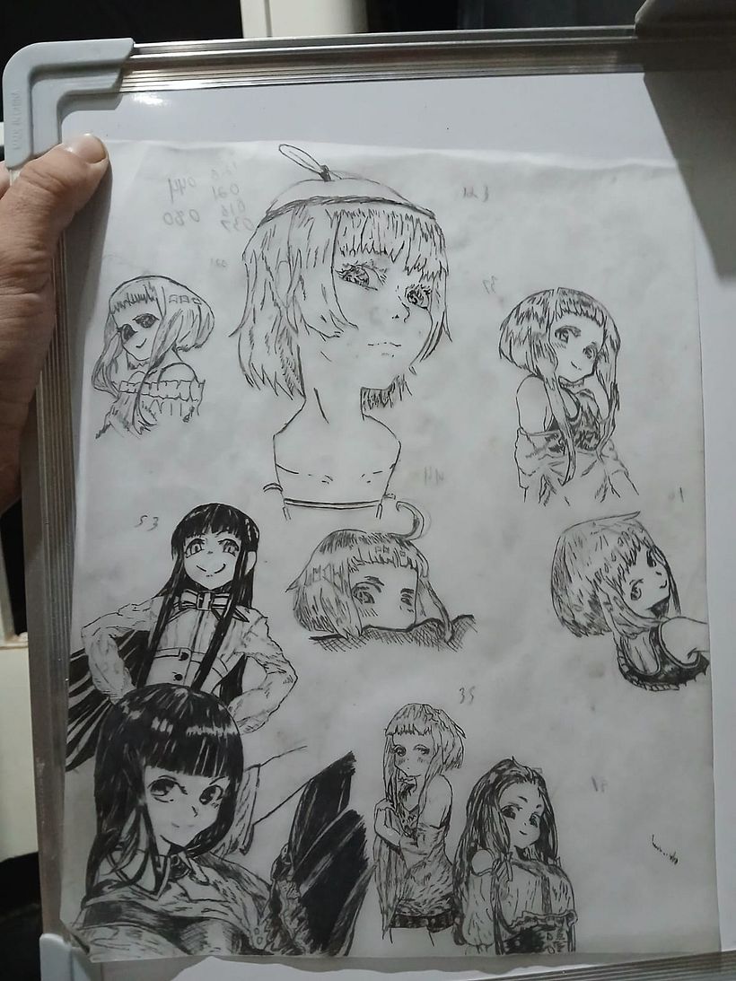 My project was to turning a Cantonese poem we wrote last year into a comic. 12