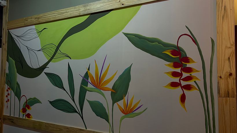 Meu projeto do curso: Pintura botânica com acrílico - Ilustración tradicional