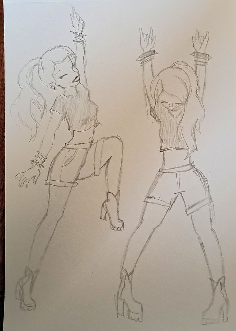 My project for course: Drawing Expressive Characters 2