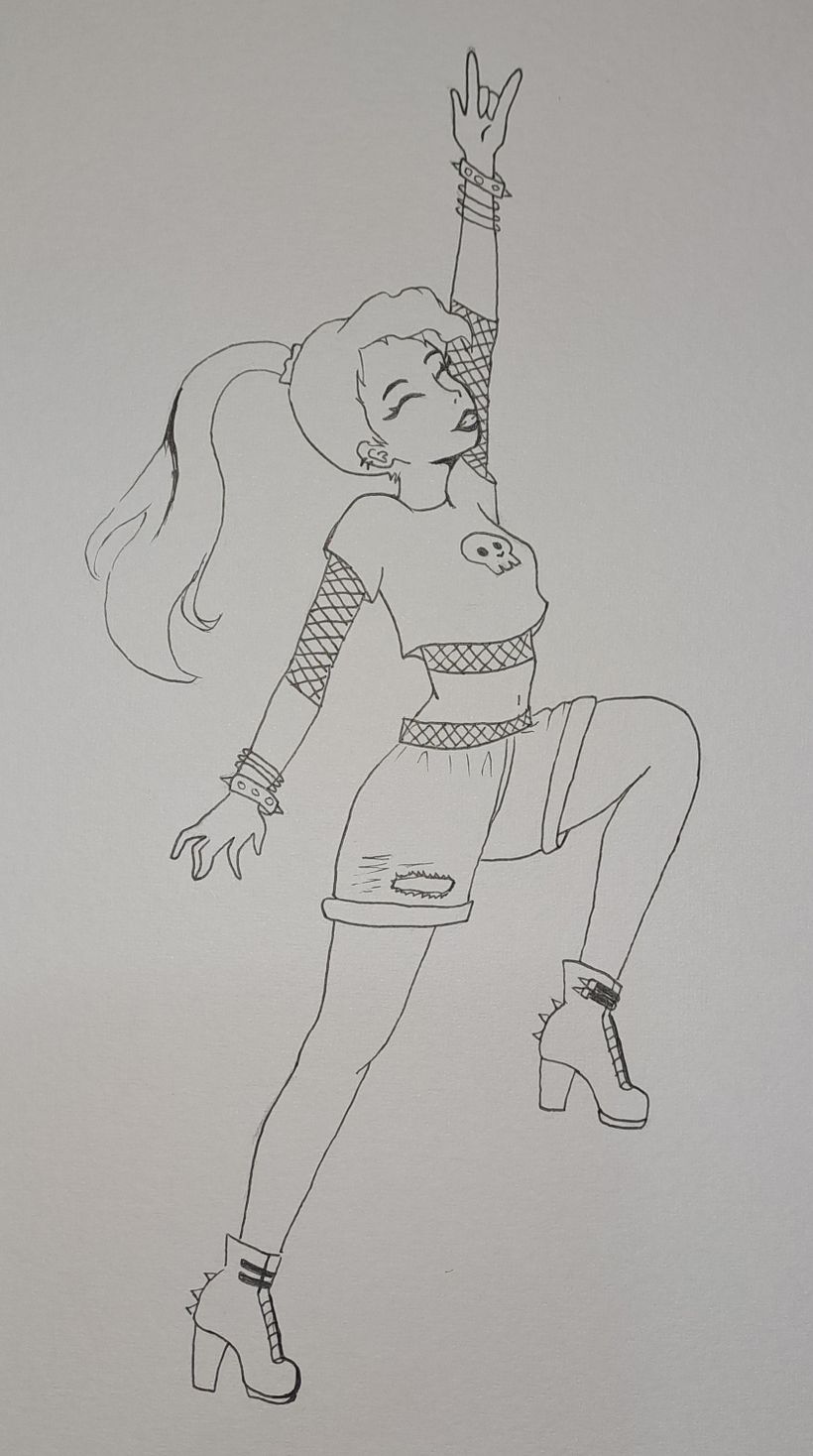 My project for course: Drawing Expressive Characters 3