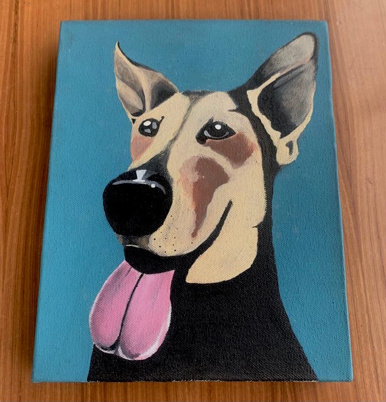 Doberman Pinscher Portrait