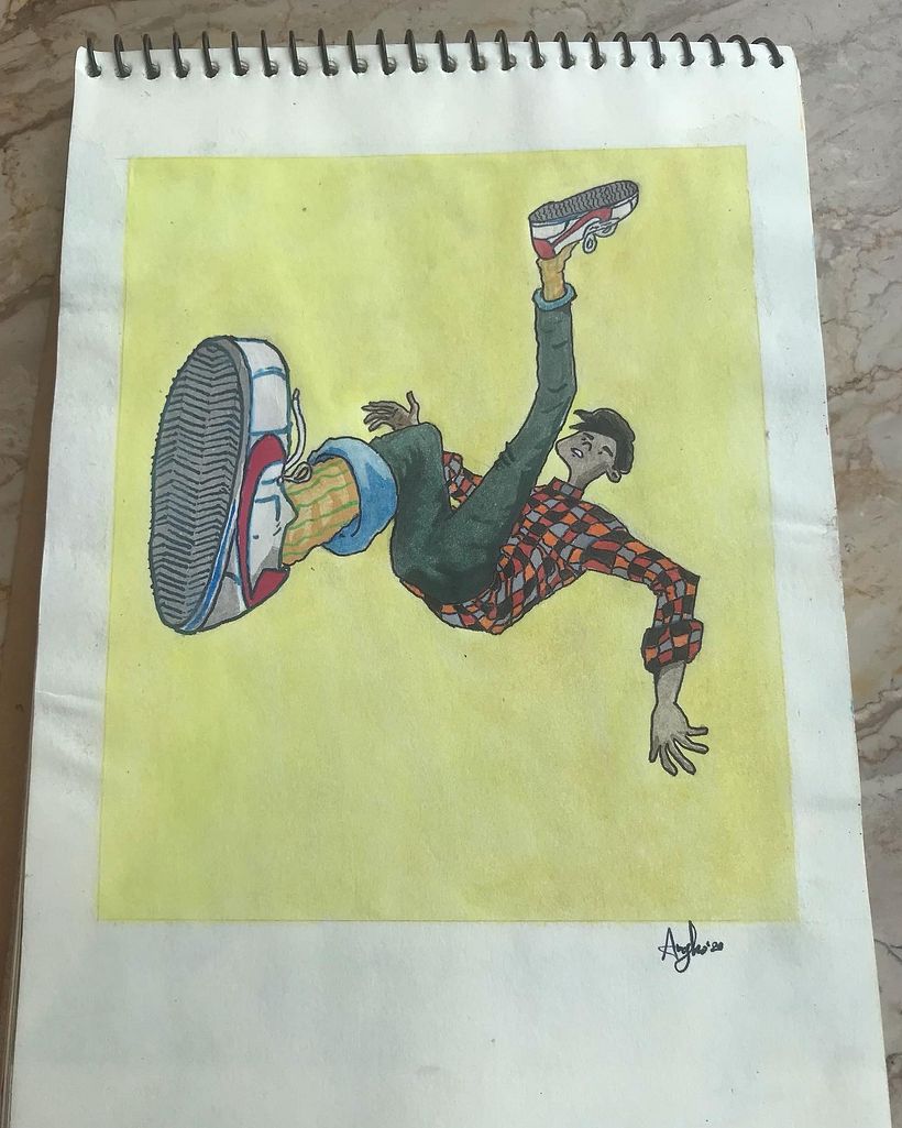 From the Nike Cortez series- Inksmith copywork