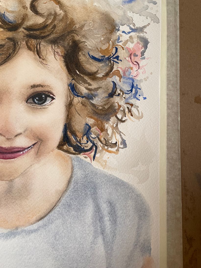 My project for course: Watercolor Portraits: Capture a Model's Personality 3