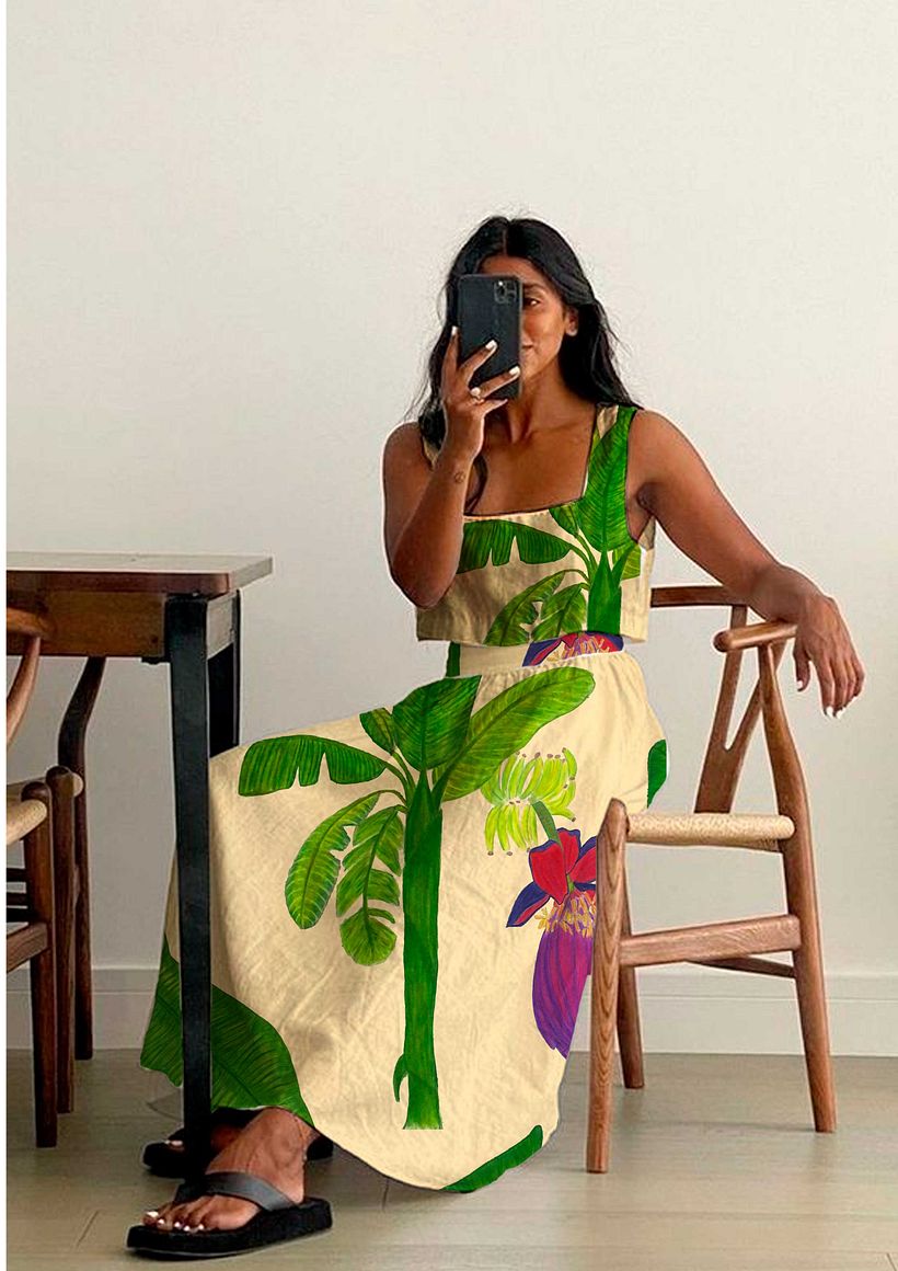 Meu projeto do curso: Design de estampa para superfície têxtil com Photoshop 6
