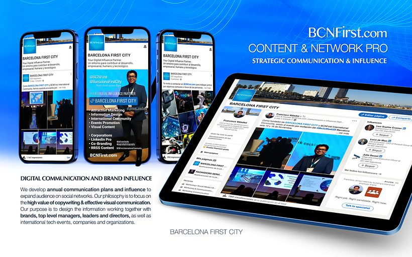 CONTENT & NETWORK PRO | Technology & Corporations | @BarcelonaFirstCity | @BCNFirst | #BCNFirstCity