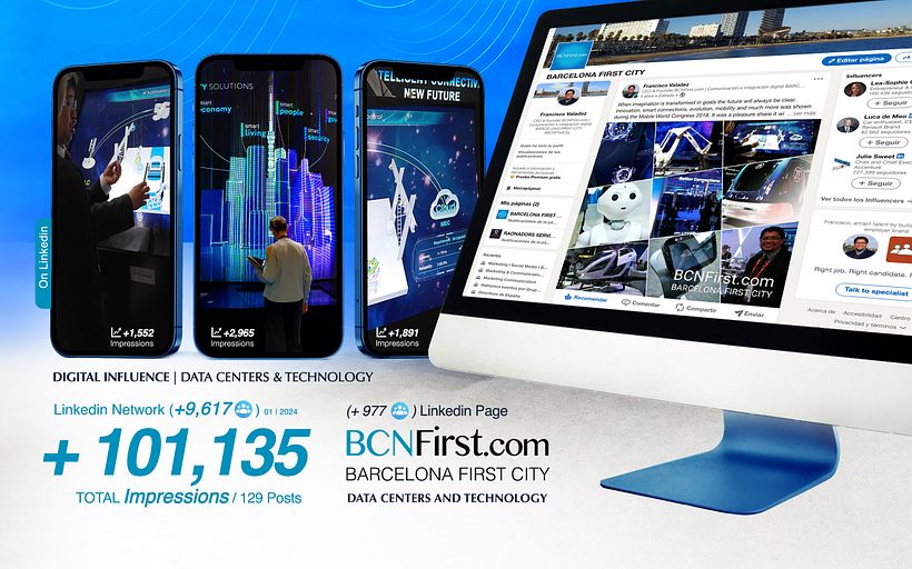 BARCELONA FIRST CITY | Digital Influence Partner & Network | Technology, Data Centers & Corporations