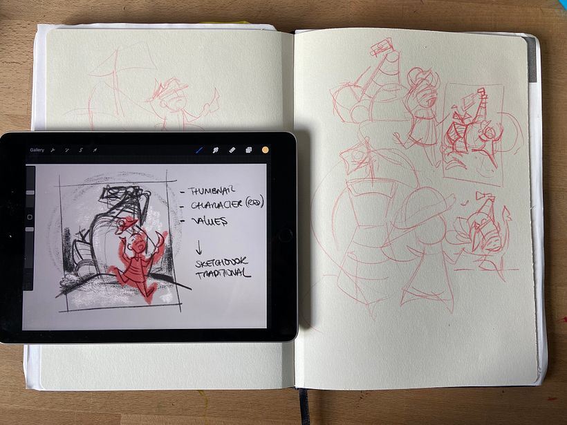My project for course: Procreate Illustration: Sketching Techniques for the Everyday  3