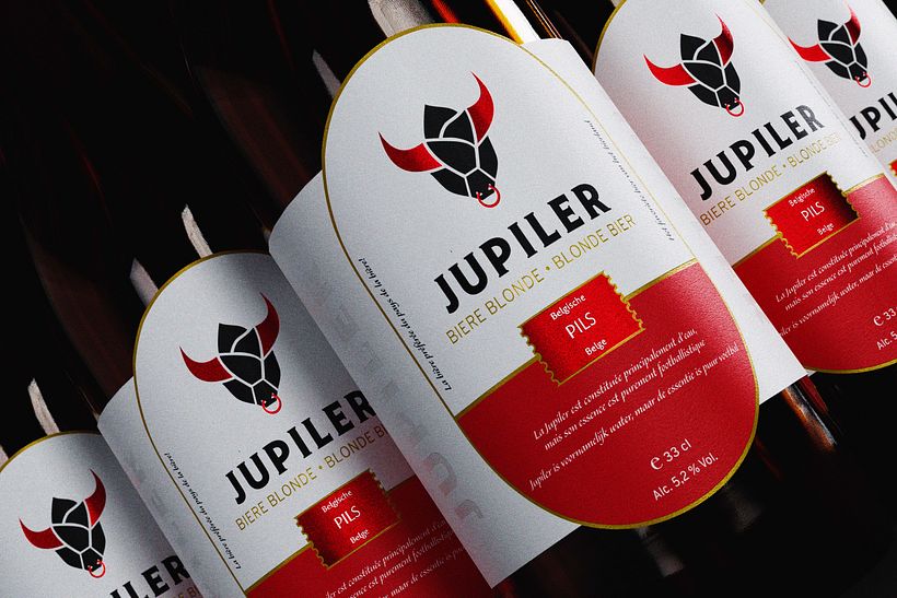 Personal project: rebranding of Jupiler 3