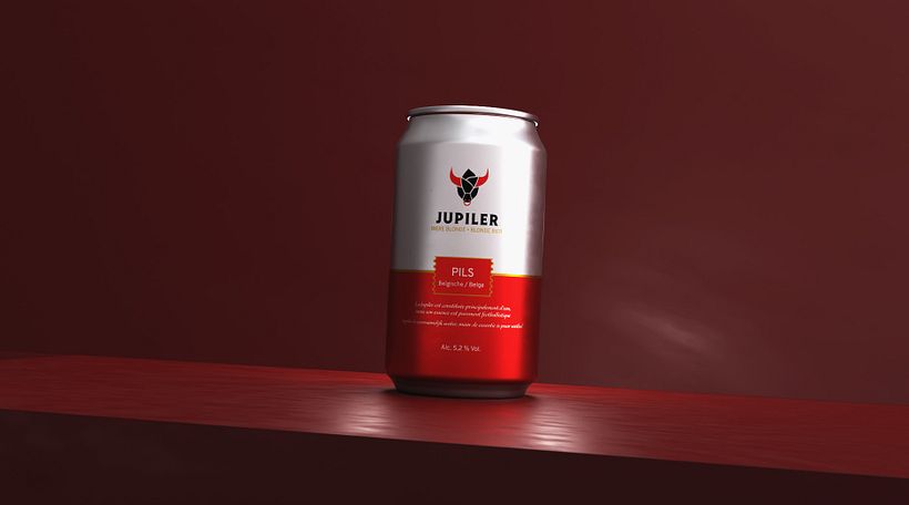 Personal project: rebranding of Jupiler 1