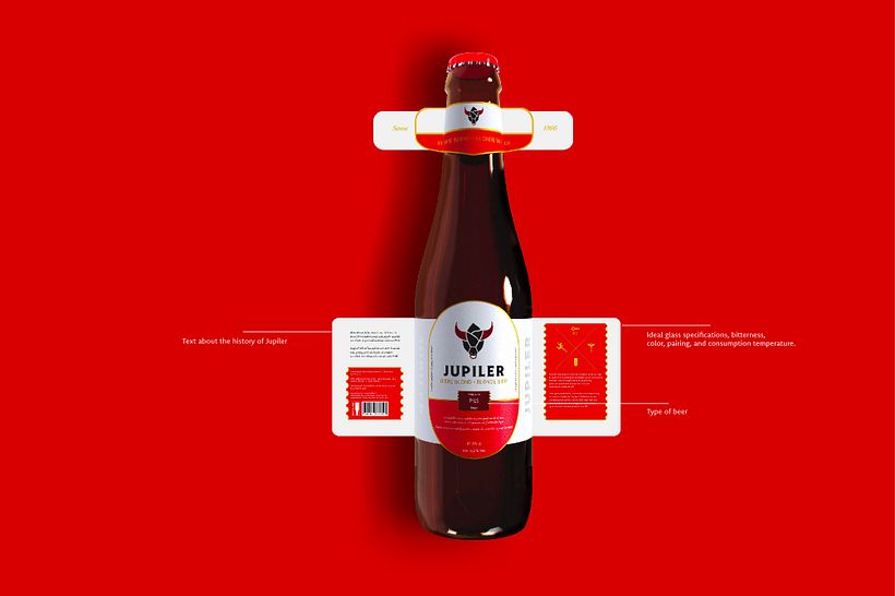 Personal project: rebranding of Jupiler 4