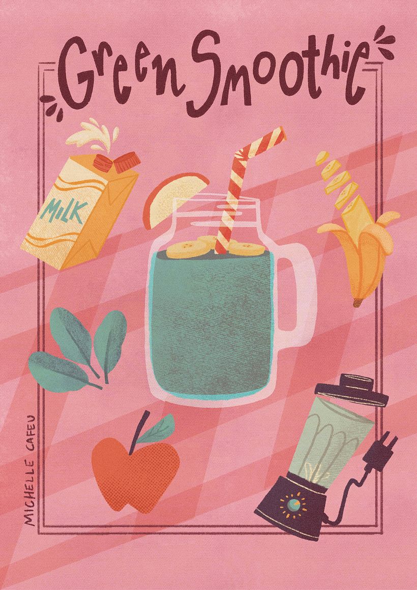 My project for course: Analog-Style Digital Illustration with Procreate 1