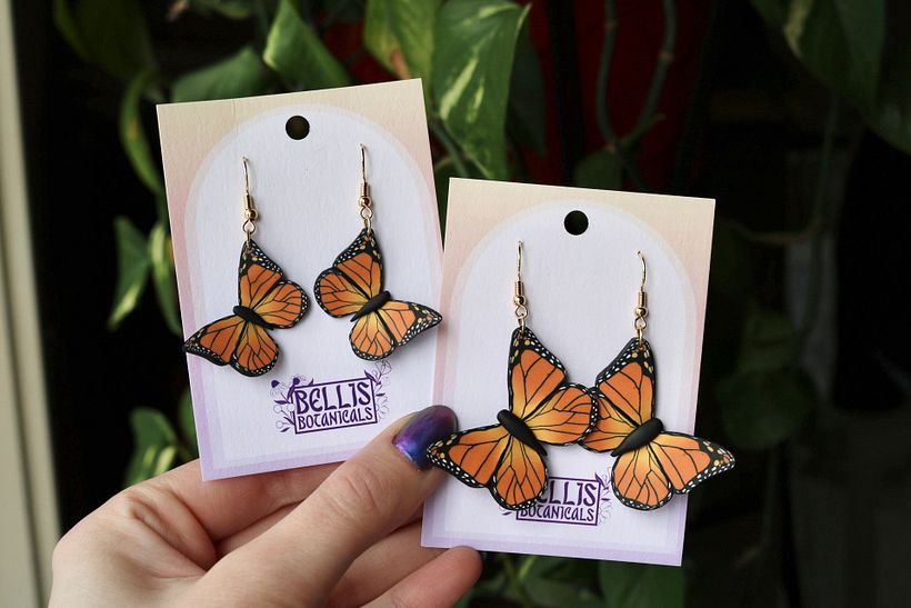 Small and Large Earrings