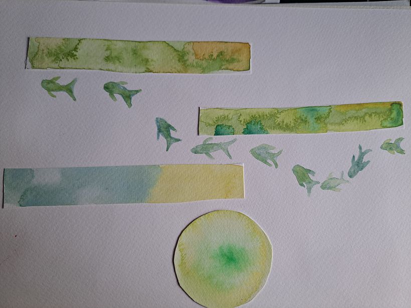 My project for course: Creative Watercolor Sketching for Beginners 9