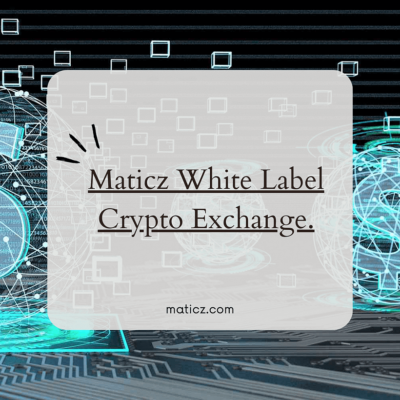 white label crypto exchange | Maticz 1