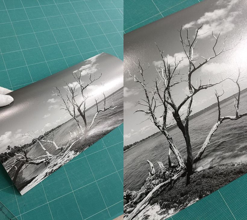 Foto impresa en papel FineArt Pearl de Hahnemühle