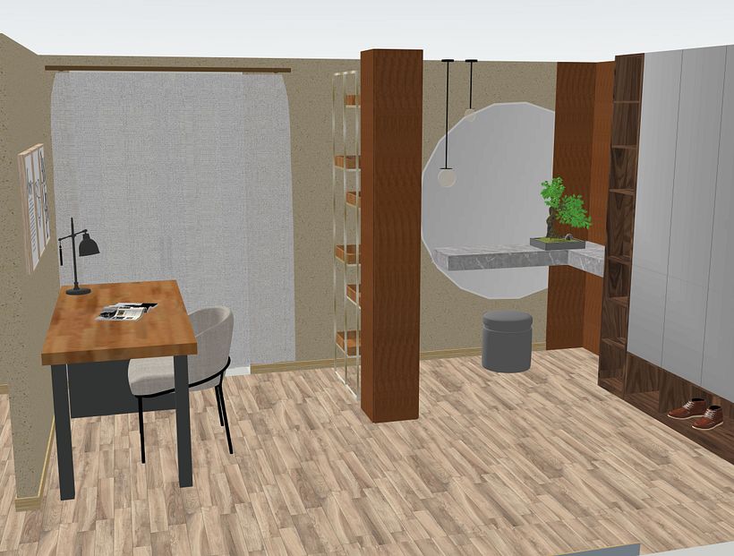 My project for course: Photorealistic Rendering with SketchUp and V-Ray Next 1
