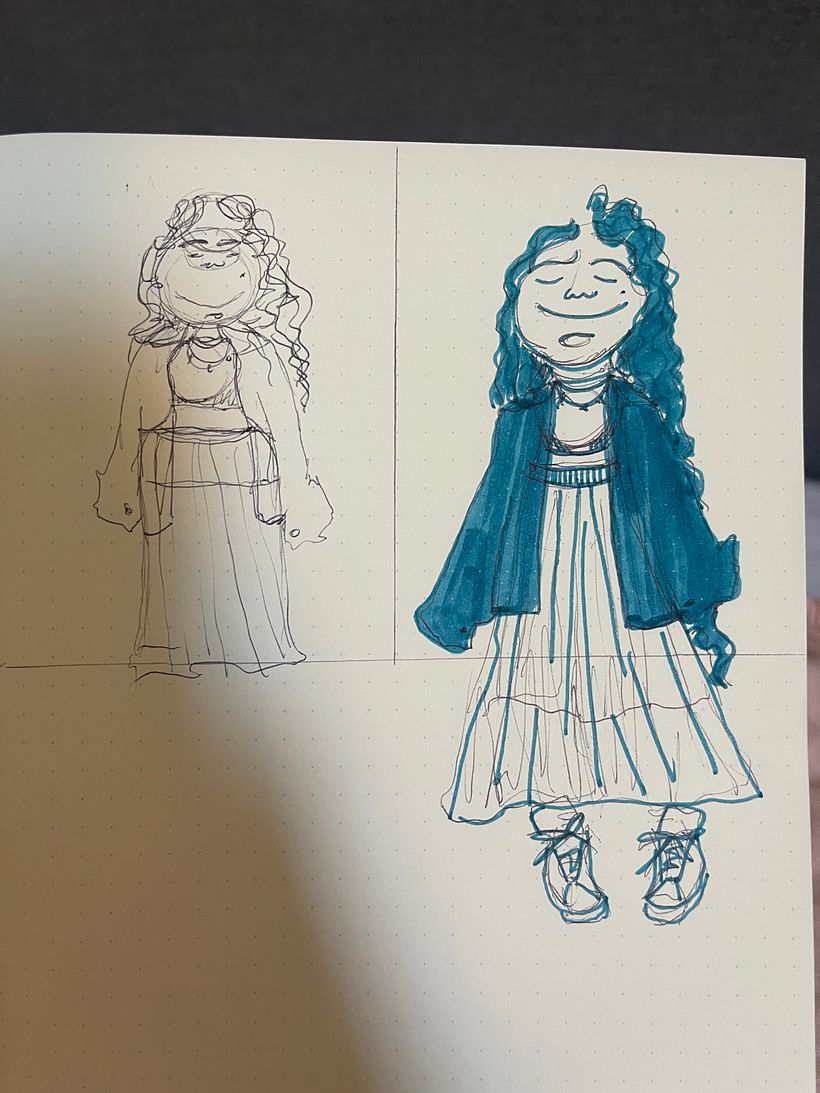 Laura character design  7