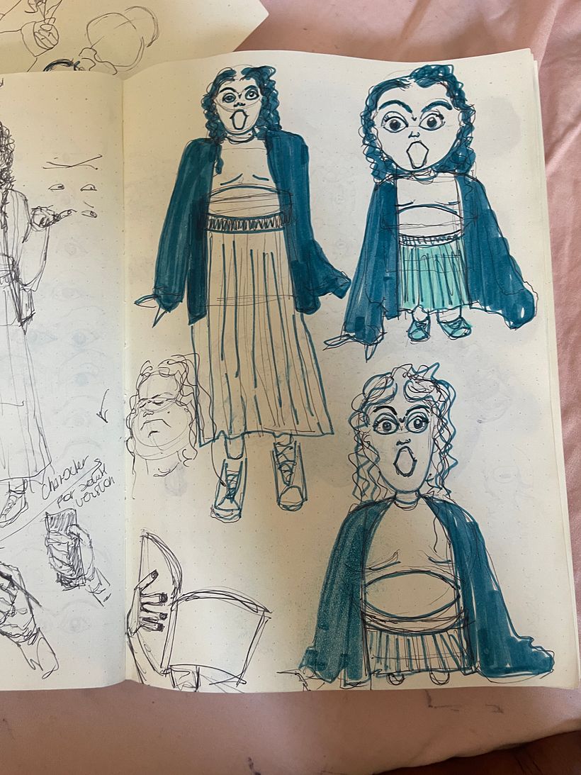 Laura character design  3