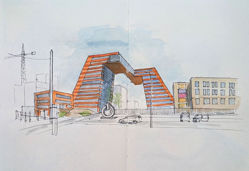 My project for course: Urban Sketching 1