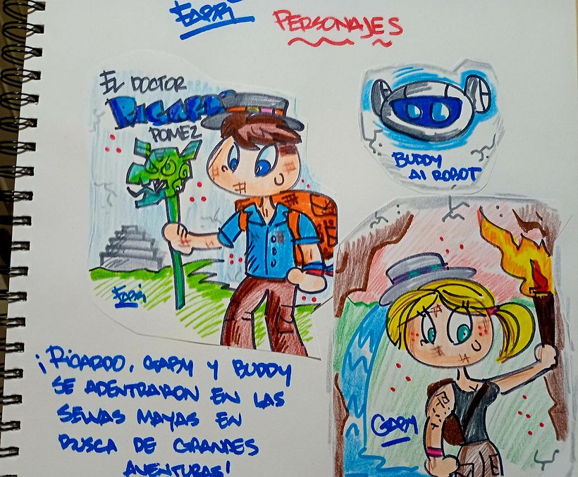 El Doctor Ricardo Pómez, un arqueólogo que busca resolver los enigmas de la selva maya.