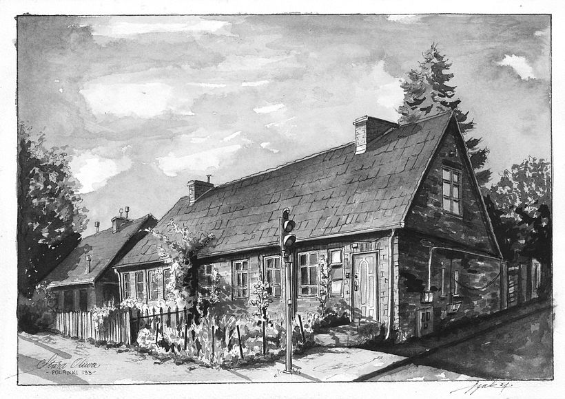 Mój projekt z kursu: Ilustracja miejska z technikami tuszowania 4