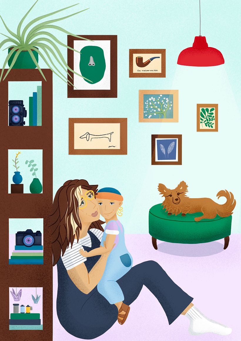 My project for course: Colorful Digital Illustration in Procreate 2