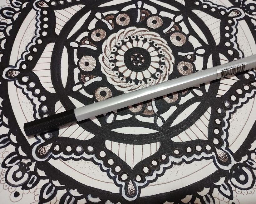 Mi proyecto del curso: El arte de dibujar mandalas: crea patrones geométricos 1