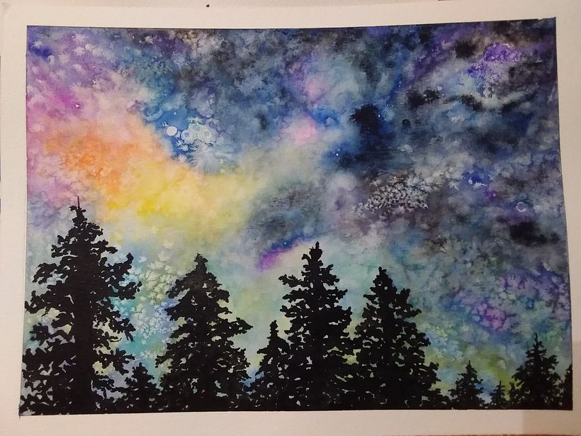 My project for course: Modern Watercolor Techniques 1