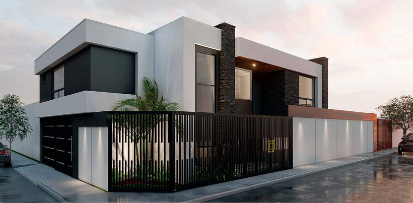 Mi proyecto del curso: Render arquitectónico de exteriores con V-Ray 4