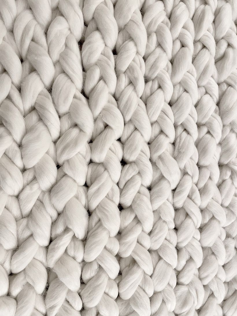 My project for course: Introduction to Arm Knitting and Wool Dyeing 4