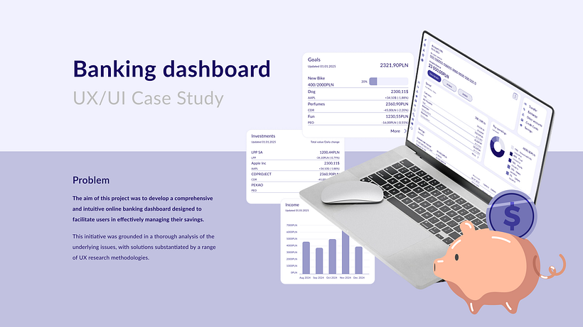 Banking dashboard - UX / UI
