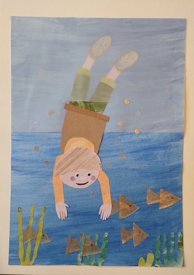 My project for course: Story Illustration with Paper 4